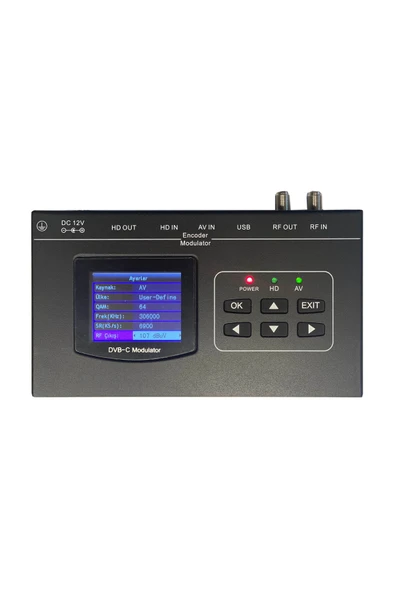 Divisat DC-300 Tek Kanal Qam Dvb-C Encoder Modülator - Resim 3
