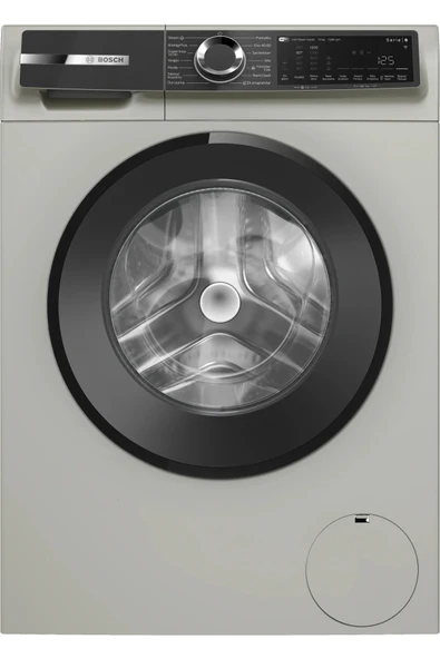 Bosch WGK252ZXTR 10 Kg 1200 Devir Serie 6 Gri Çamaşır Makinesi ürün görseli 1