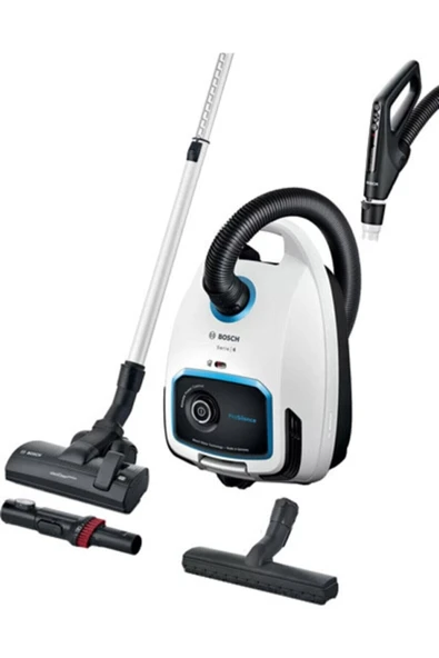 Bosch Serie | 6 Toz Torbalı Süpürgeprosilence Beyaz Bgb6sıl1 Bgb6sıl1 ürün görseli 1