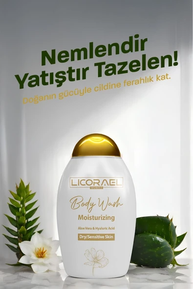 Aloe Vera & Hyaluric Acid Duş Jeli - Resim 2