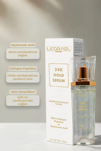 24K GOLD SERUM - Resim 2