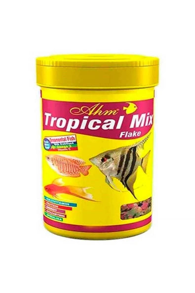 Ahm Tropical Mix Flake Balık Yemi 100ml ürün görseli 1