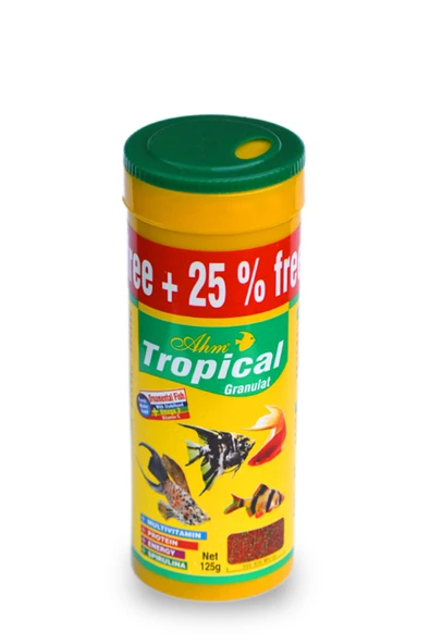 Ahm Tropical Granulat Balık Yemi 250 ml ürün görseli 1