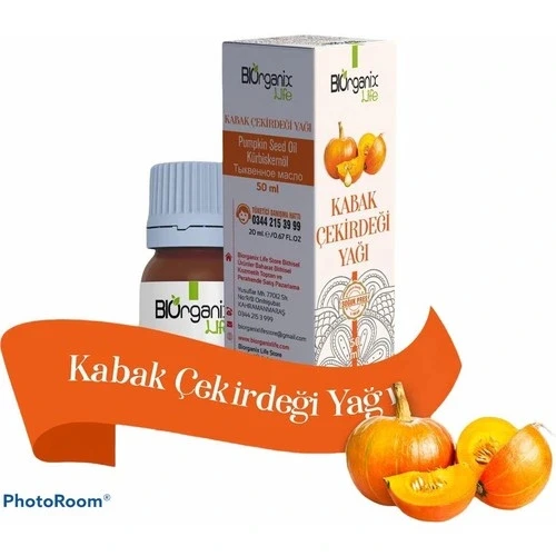 Biorganix Life Kabak Çekirdeği Yağı 50 Ml ürün görseli 1