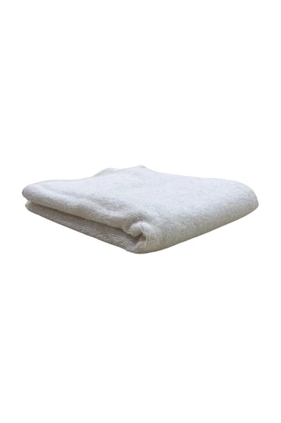 Kuaförler İçin Yüksek Emici A Kalite Baş Havlusu 90x50 cm Beyaz ürün görseli 1