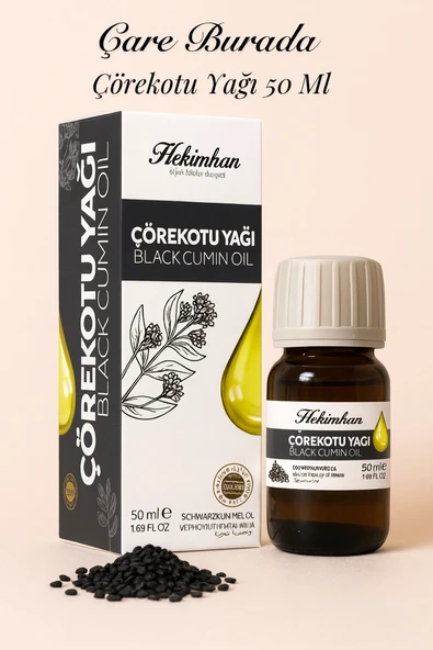 Hekimhan Çörekotu Yağı 50 Ml ürün görseli 1