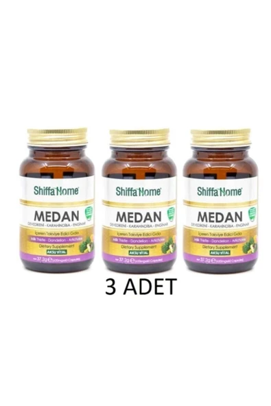 3 Adet Aksuvital Medan (deve Dikeni-enginar) 60*3 ürün görseli 1