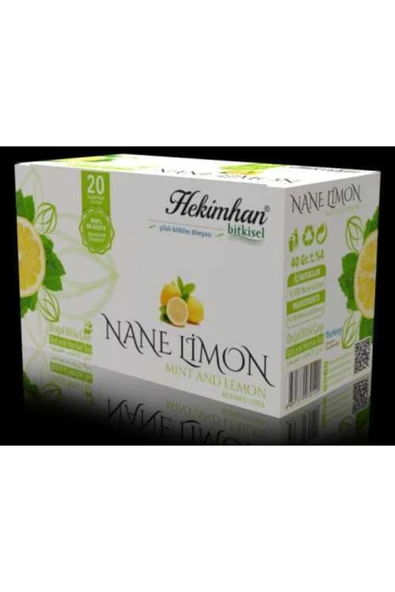 Nane Limon 20 Li Süzen Poşet Çay ürün görseli 1