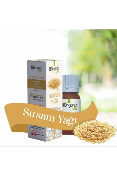 Bıorganix Life Susam Yağı 20ml ürün görseli 1