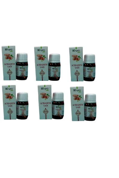 6 Adet Acı Badem Yağı 20 Ml Bıo ürün görseli 1