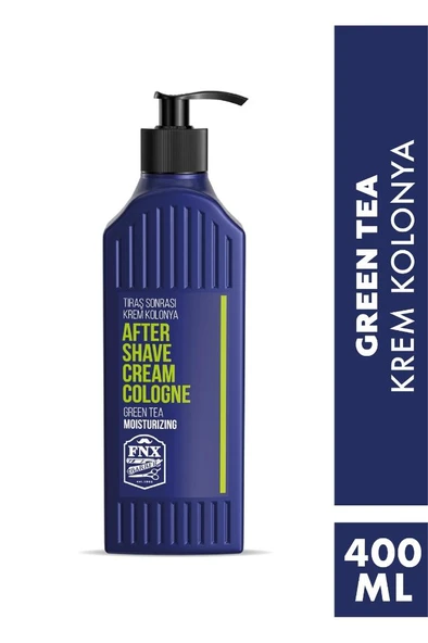 FNX After Shave Tıraş Sonrası Krem Kolonya 400 Ml Yeşil Çay Yeşil ürün görseli 1