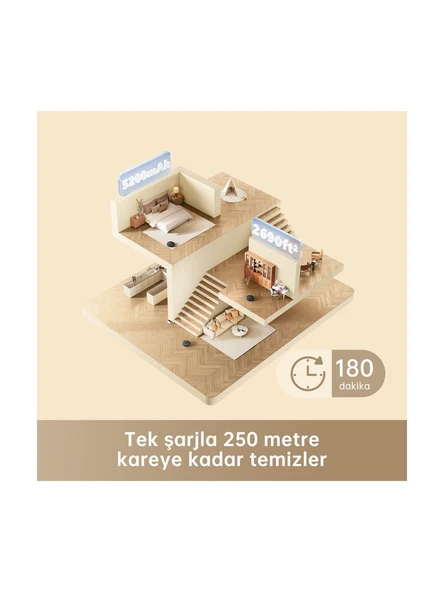 Dreame Bot D9 Max Akıllı Robot Süpürge - Resim 2