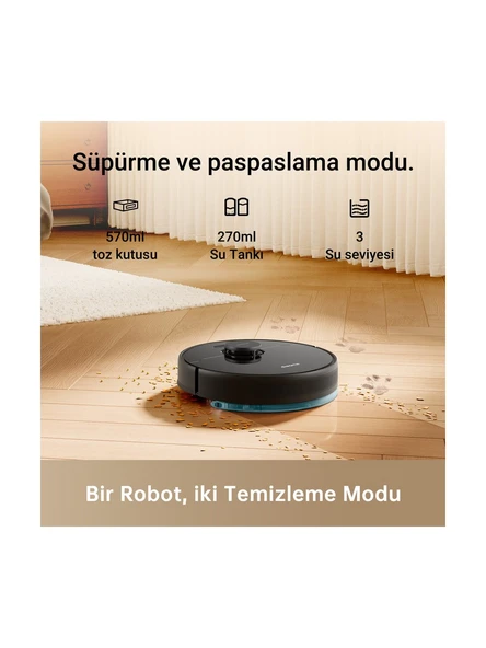 Dreame Bot D9 Max Akıllı Robot Süpürge - Resim 3