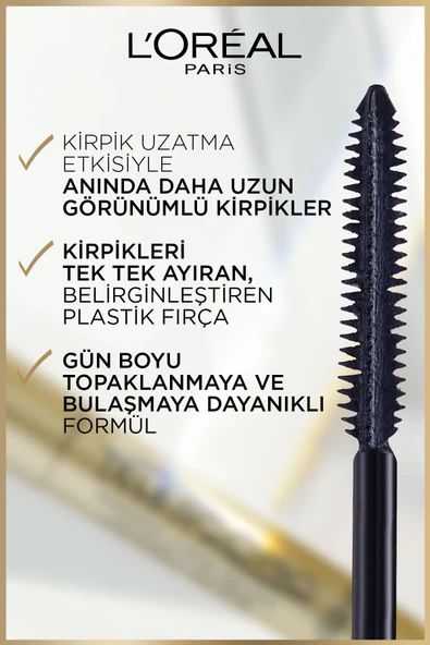Telescopic Gold Maskara - Siyah - Resim 4