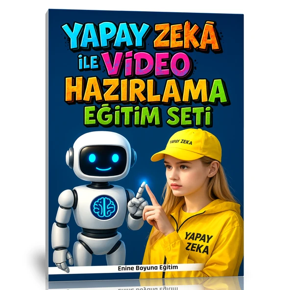 Yapay Zeka ile Video Hazırlama Eğitim Seti  4 Kitap ürün görseli 1