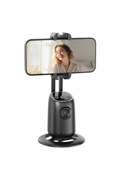 silabor Selfie Gimbal 360° Otomatik Dönme Tripod AI İzleme Çekim Quadrapod Cep Telefon Sabitleyici ürün görseli 1