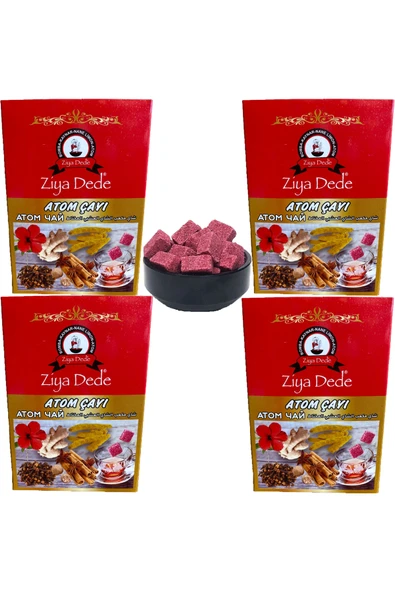 Ziyadede 4'lü Ekonomik Paket Ziya Dede Atom Çayı 150 Gr (4 Kutu) ürün görseli 1