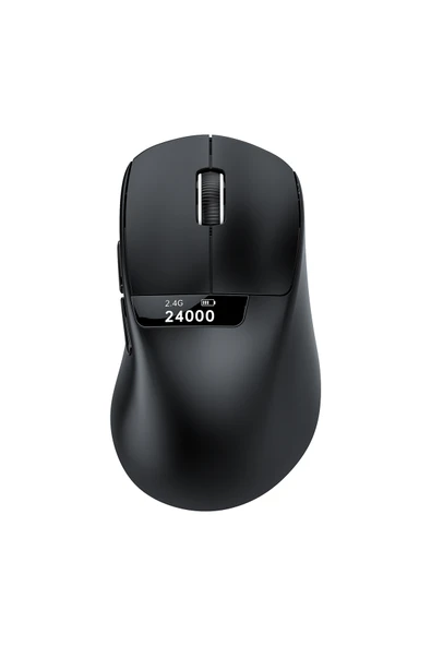 FreeWolf A7 Üç Mod Kablosuz Fare Hafif PAW3311 Oyun BT Ekran Fare RGB Şarj Standı Fare ile ürün görseli 1