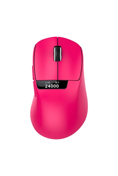 FreeWolf A7 Üç Mod Kablosuz Fare Hafif PAW3311 Oyun BT Ekran Fare RGB Şarj Standı Fare ile ürün görseli 1