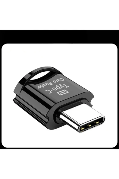 silabor Mini Kart Okuyucu Type-c Android'den TF Dönüştürücü, Kamera Kaydedici Kart Okuyucu için Uygundur ürün görseli 1
