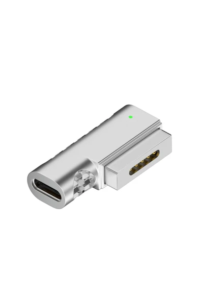 silabor Apple Dizüstü Bilgisayar için Uygun Type-c to Magsafe 3. Nesil PD Hızlı Şarj 140w Dönüştürücü ürün görseli 1