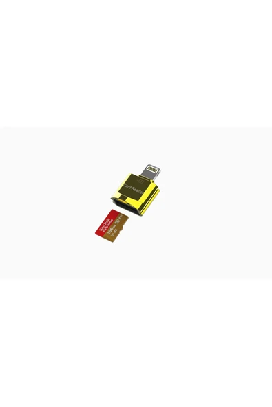 silabor Mini Kart Okuyucu Apple dan TF Dönüştürücü, Kamera Kaydedici Kart Okuyucu için Uygundur ürün görseli 1