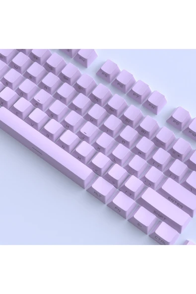 silabor 131 Tuş Keycaps ABS Tuş Takımı Yan Tuş Harf Mekanik Klavye Keycaps ürün görseli 1