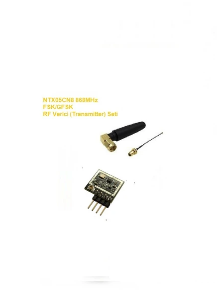 868MHz FSK/GFSK RF Verici Seti (NTX05CN8-SET) ürün görseli 1