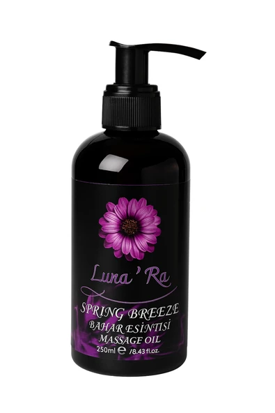 Lunara Masaj Yağı Yoğun Etkili Aromaterapi Vücut Masaj Spa Yağı Bahar Esintisi 250 ML ürün görseli 1
