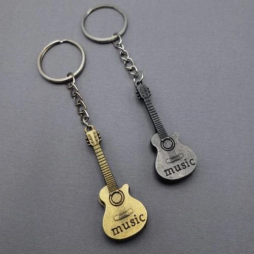 Metal Gitar Anahtarlık ürün görseli 1
