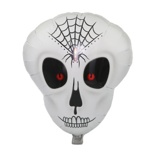 Örümcek Ağ Desenli İskelet Folyo Balon ürün görseli 1