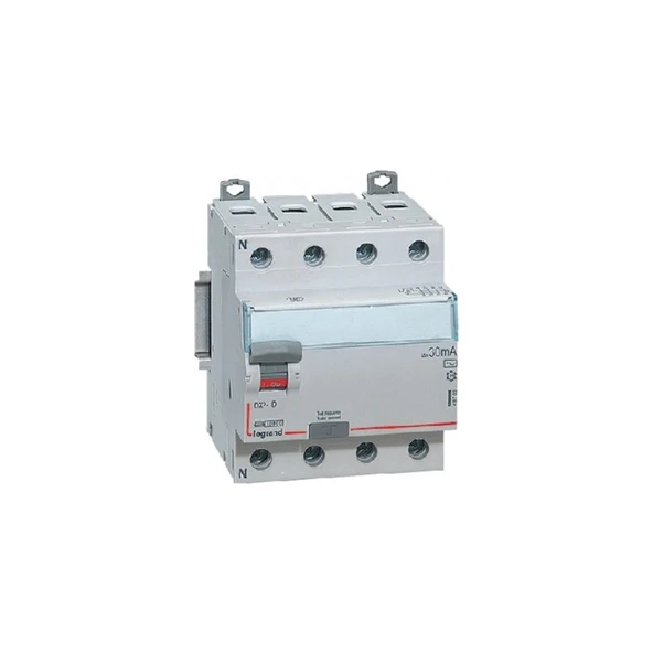 Legrand 411678 4X100A 30MA A Tipi Dx3 Kaçak Akım Koruma Anahtarı ürün görseli 1