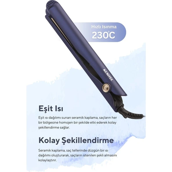 Kumtel Saç Düzleştirici - Resim 2