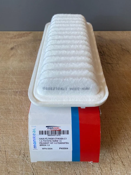 Monreal MFN-3304 Hava Filtresi Citroen C1 1.0 Toyota Yaris 1.3 Peugeot 107 1.0 1780123030 1444.RG 1444.PV ürün görseli 1