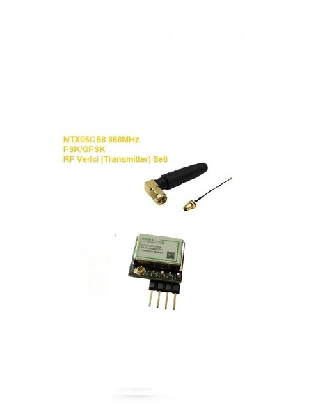 868MHz FSK/GFSK RF Verici Seti (NTX05CS8-SET) ürün görseli 1