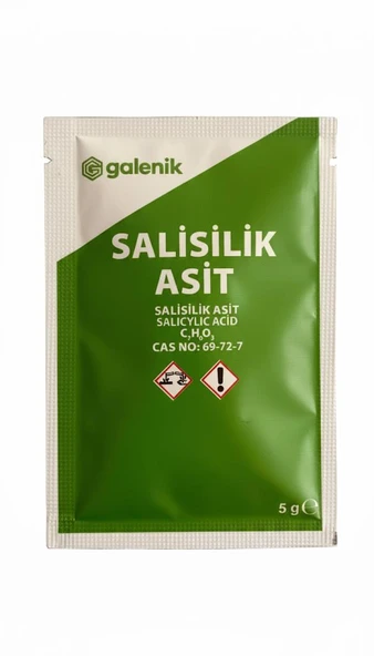 Galenik Salisilik Asit (Acıde Salıcylıque) 5 Gr ürün görseli 1