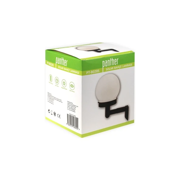 Panther PT-B028S Solar Bahçe Lambası - Resim 3