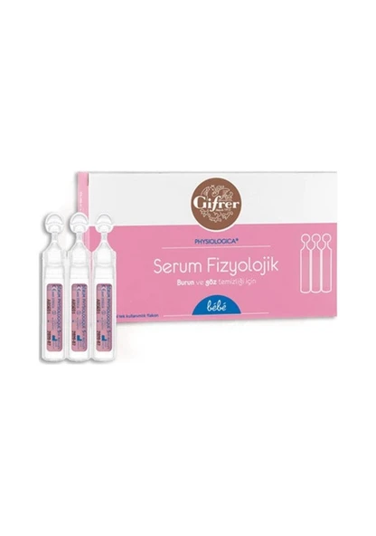 Gifrer Serum Fizyolojik 5 Ml 10 Flakon 10'Lu PAKET (SKT:06/2028) ürün görseli 1