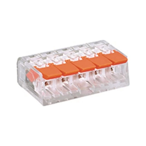Gwest GW-415 Çok Amaçlı 5 Iletken Bağlantılı Klemens (10 adet) ürün görseli 1