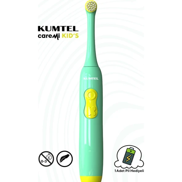 Kumtel Caremi Pilli Çocuk Diş Fırçası Ctb-03 ürün görseli 1
