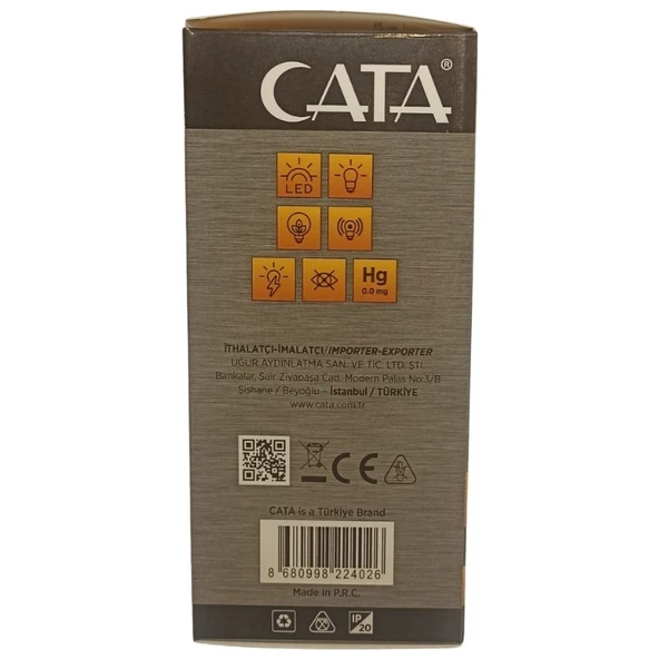 Cata 4WATT Rustik Ampul - Amber CT-4350 - Resim 4