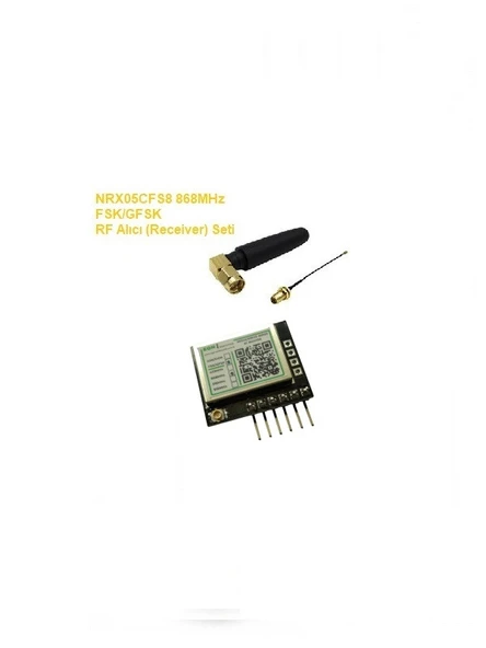 868MHz FSK/GFSK RF Alıcı Seti (NRX05CFS8-SET) ürün görseli 1