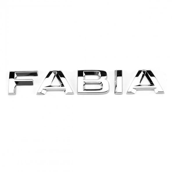 SKODA FABIA BAGAJ YAZISI KROM 2013-2018 ürün görseli 1