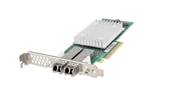 DELL 4CP7W QLogic 2692 Dual-Port 16GB SFP+ FH FC PCIe Host Bus Adapter HBA ürün görseli 1