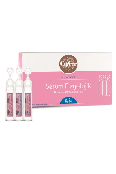 Gifrer Serum Fizyolojik 5 Ml 10 Flakon 24'Lü PAKET (SKT:06/2028) ürün görseli 1