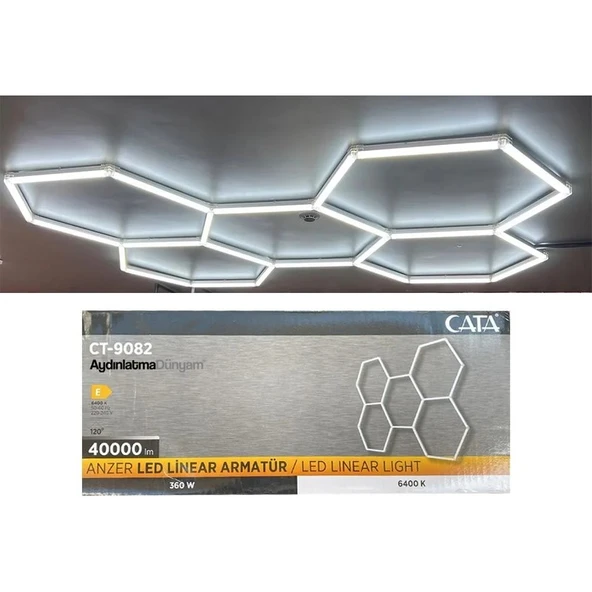 Cata CT-9082 Anzer LED Lineer Armatür Beyaz Işık ürün görseli 1
