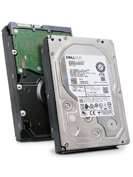 DELL Technologies UltraStar DC HC310 4TB 7.2K 6G Sata 6Gbps 3.5" Server Sunucu Harddisk HUS726T4TALA6L0 0B36057 0YH3T9 ürün görseli 1