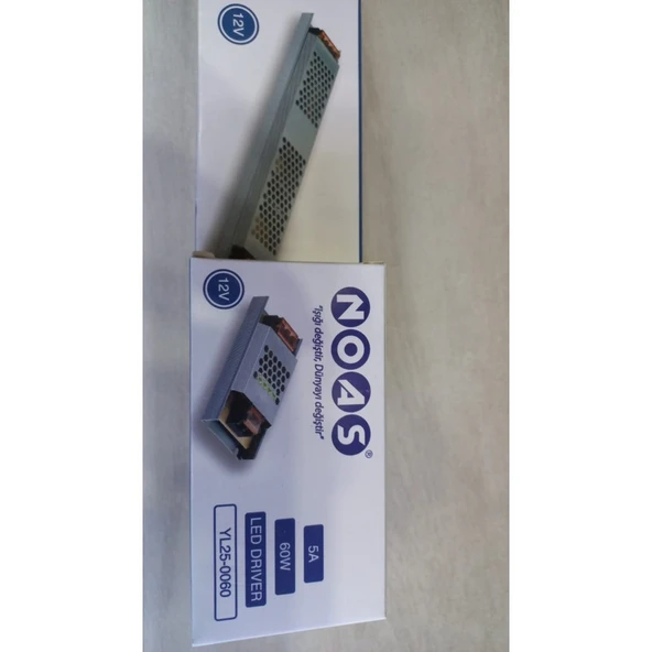 Noas 5A Ultraslim LED Trafosu ürün görseli 1