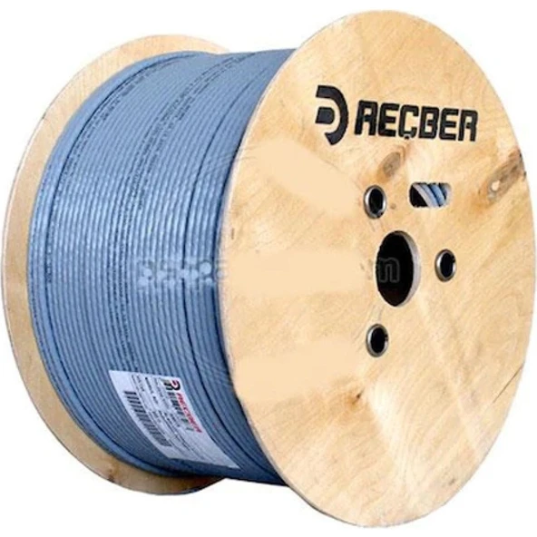 Reçber Cat6 Internet Kablosu SL400 U23 U-Utp 4X2X23AWG REÇ-506019 - 500M ürün görseli 1