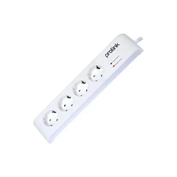 Prolink PR-SP04 4'lü Akım Korumalı Priz 1050J 1.5mt ürün görseli 1
